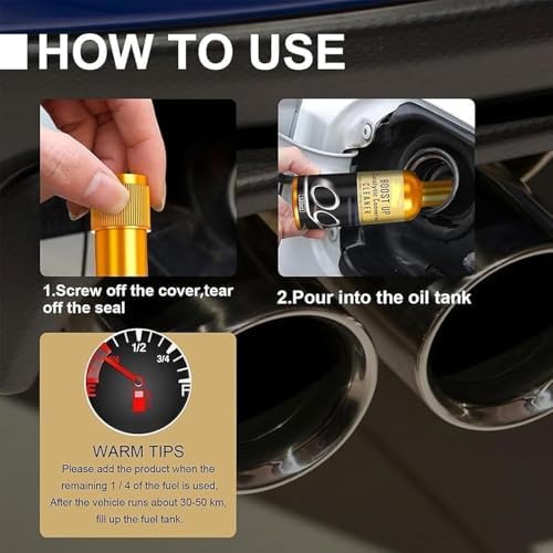 Catalytic Convertor Cleaner,Catalytic Cleaner, Fuel and Exhaust System Cleaner, for Gas and Diesel Car(2PC) - 3