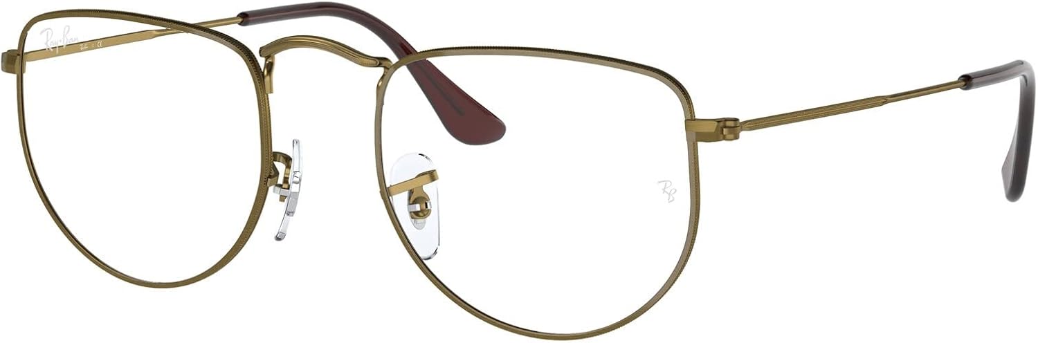 Ray-Ban Unisex Rx3958v Elon Round Prescription Eyewear Frames