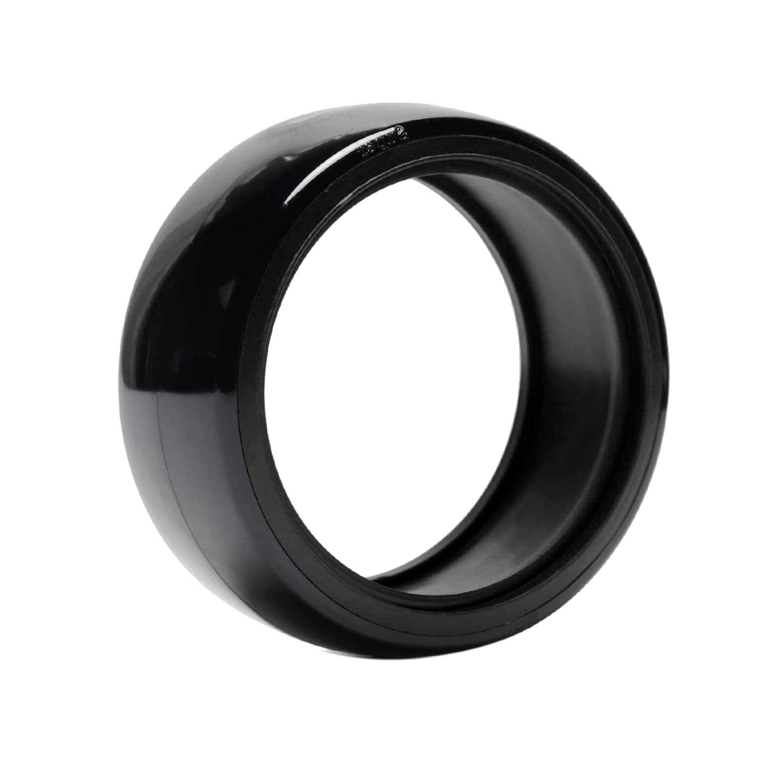 KEEDA 1/10 RC Drift Car Tires Hard Plastic Tyre for 1/10 Tamiya HSP HPI Kyosho Racing Drifting Model Car (Smooth Black) - Image 3