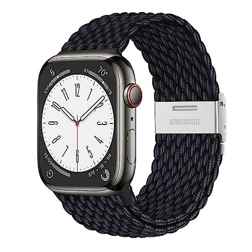 �R���p�`�u�� Apple Watch �o���h �u���C�f�b�h�\�����[�v �L�k�o���h �i�C�����f�� ���i�K���� ���K�ŒʋC�� �̃X�|�[�c�x���g�A�b�v���E�H�b�`�V���[�Y 10 9 8 7 6 5 4 SE Ultra�ɑΉ� (49mm/46mm/45mm/44m