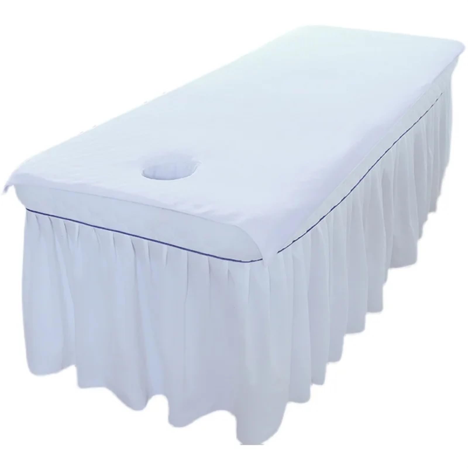 Sábanas de belleza Sábanas de salón de belleza Sábanas suaves for tratamientos de masajes Sábanas for mesa de spa Sábanas con orificio(Pink,100X200CM)