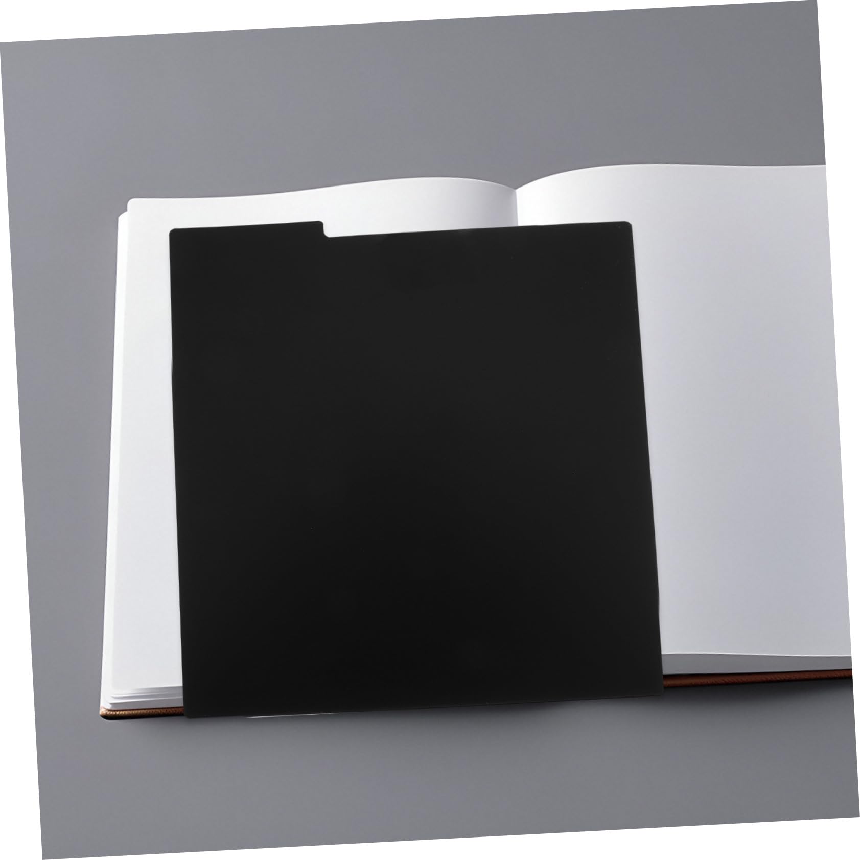 Hemobllo Divisori per Vinili in Pp Nero 15 Pezzi Resistenti alla Deformazione Design Creativo per Album e Dvd per Organizzazione e Conservazione Librerie