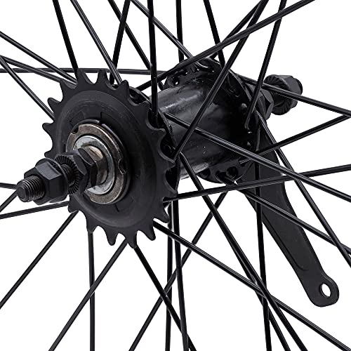 Flying Horse Heavy Duty 12 Gauge Coaster Brake Rear 26” X 1.25” Bicycle Rim – Gas Bike Hd Rim Upgrade (Black) #TOP2