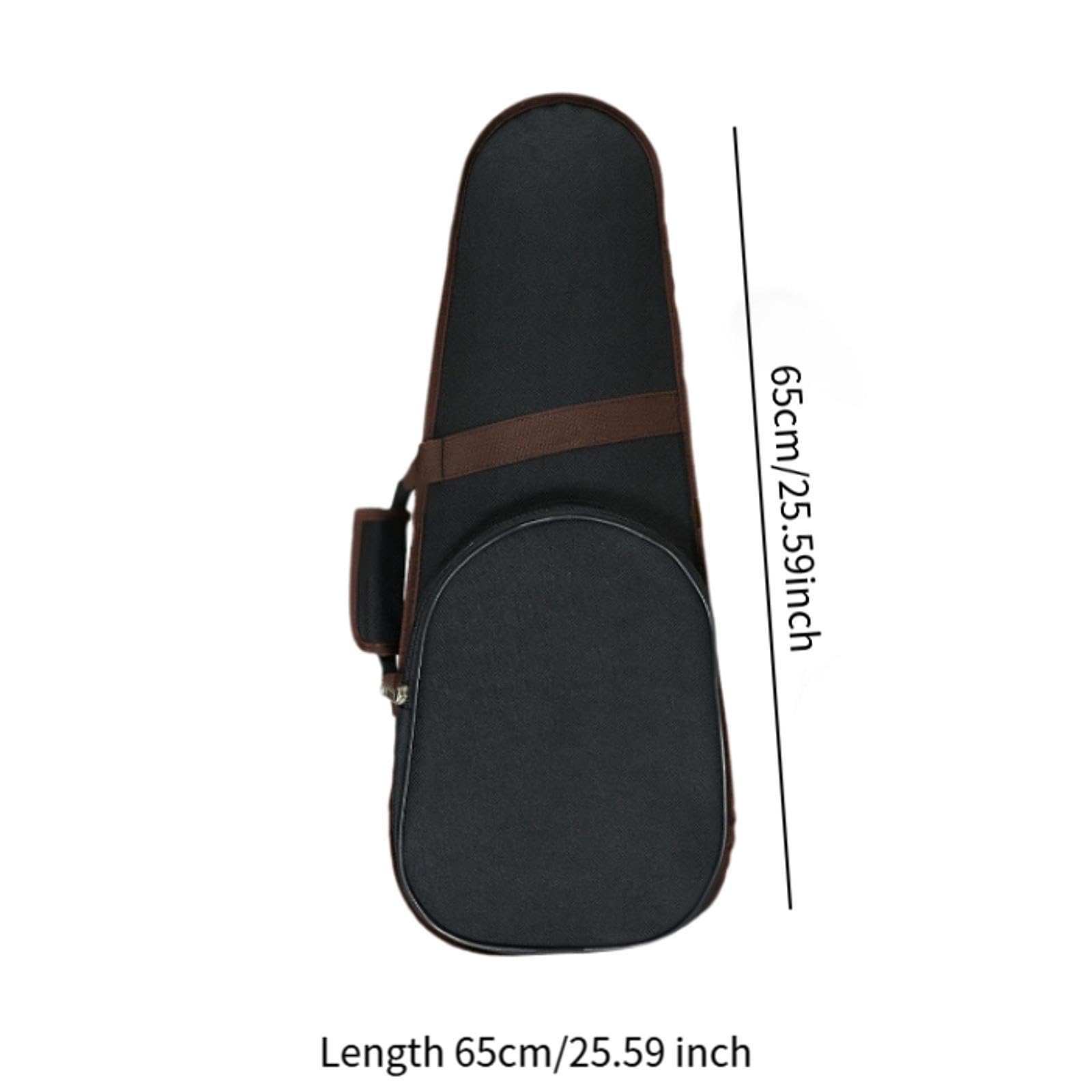Colcolo Estuche de Violín Rígido Portátil con Correas de Mochila y Bolsa de Transporte Protección Ligera de Tela Oxford Espuma y Forro de Terciopelo