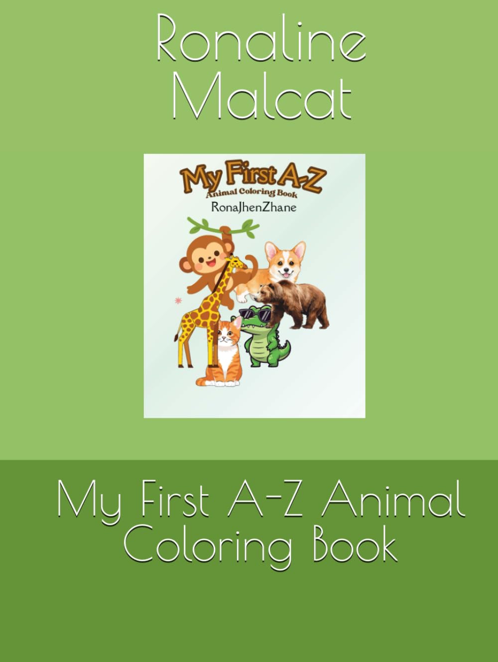 My First A-Z Animal Coloring Book