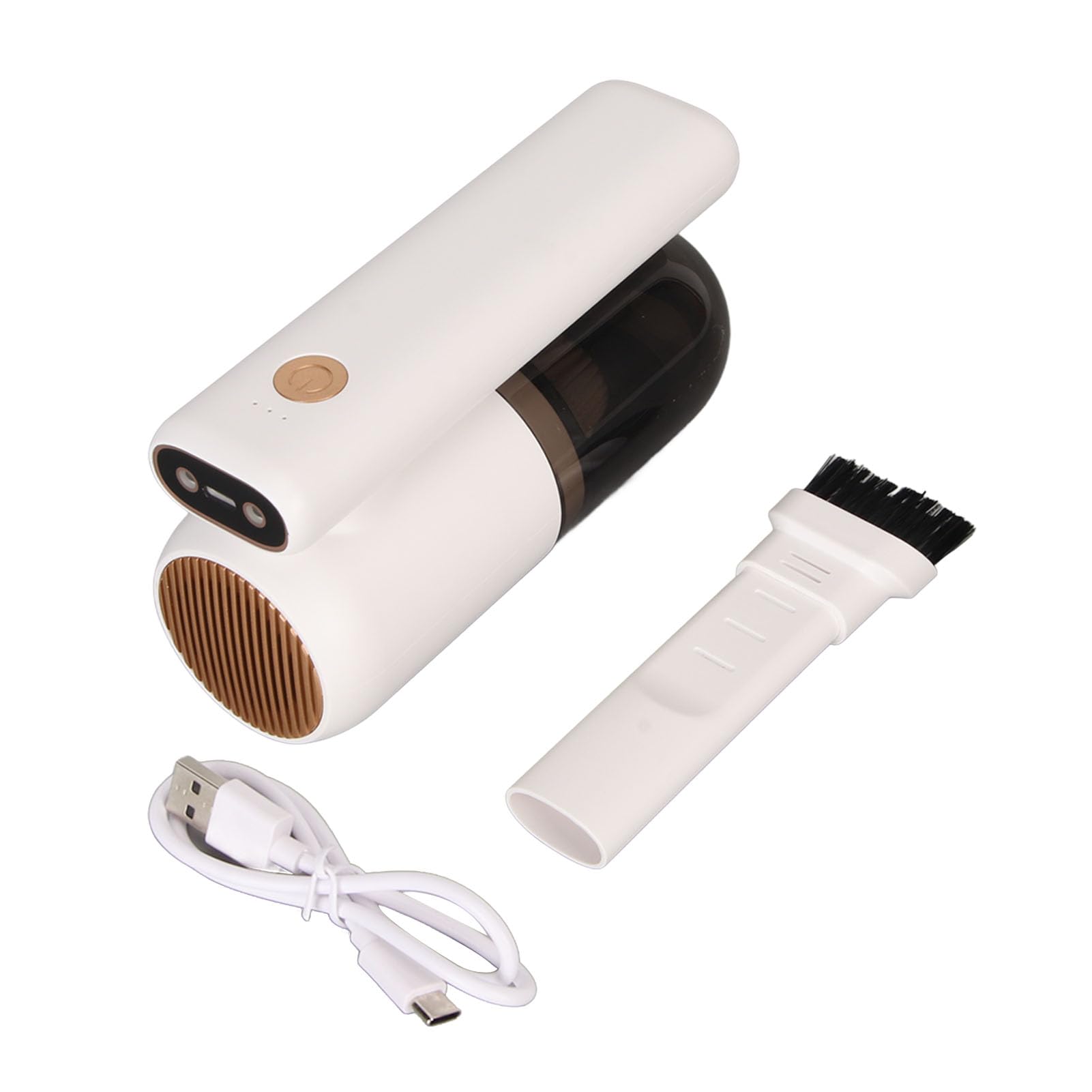 Ausla Mini Aspirapolvere Portatile 9000Pa, Senza Fili con Luce LED