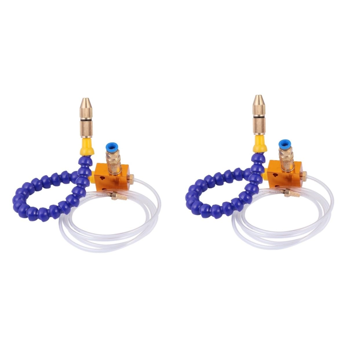 Housoutil Lot De 2 Buses De Lubrification Pour Système De Pulvérisation De Liquide De Refroidissement Par Brumisation Tuyau D'air De 8 Mm Pour La Lubrification Des Fraiseuses