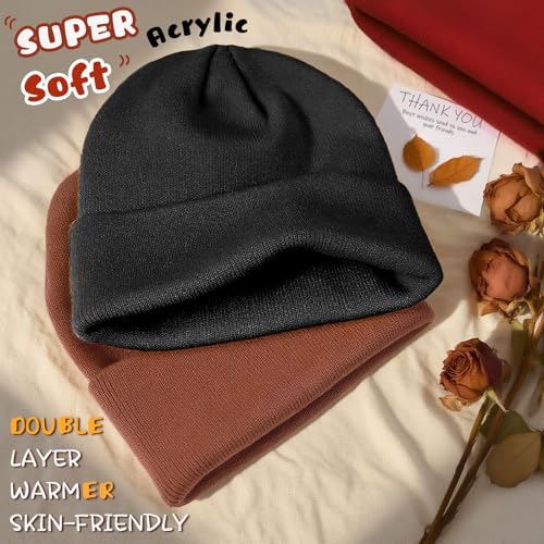 Image of ZOORON Toddler Beanie Boys Girls Beanies Kids Winter Hats Children Knit Cap
