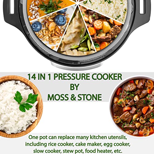 Moss & Stone Electric Pressure Cooker 6 Qt 4897038503964 の商品画像 3