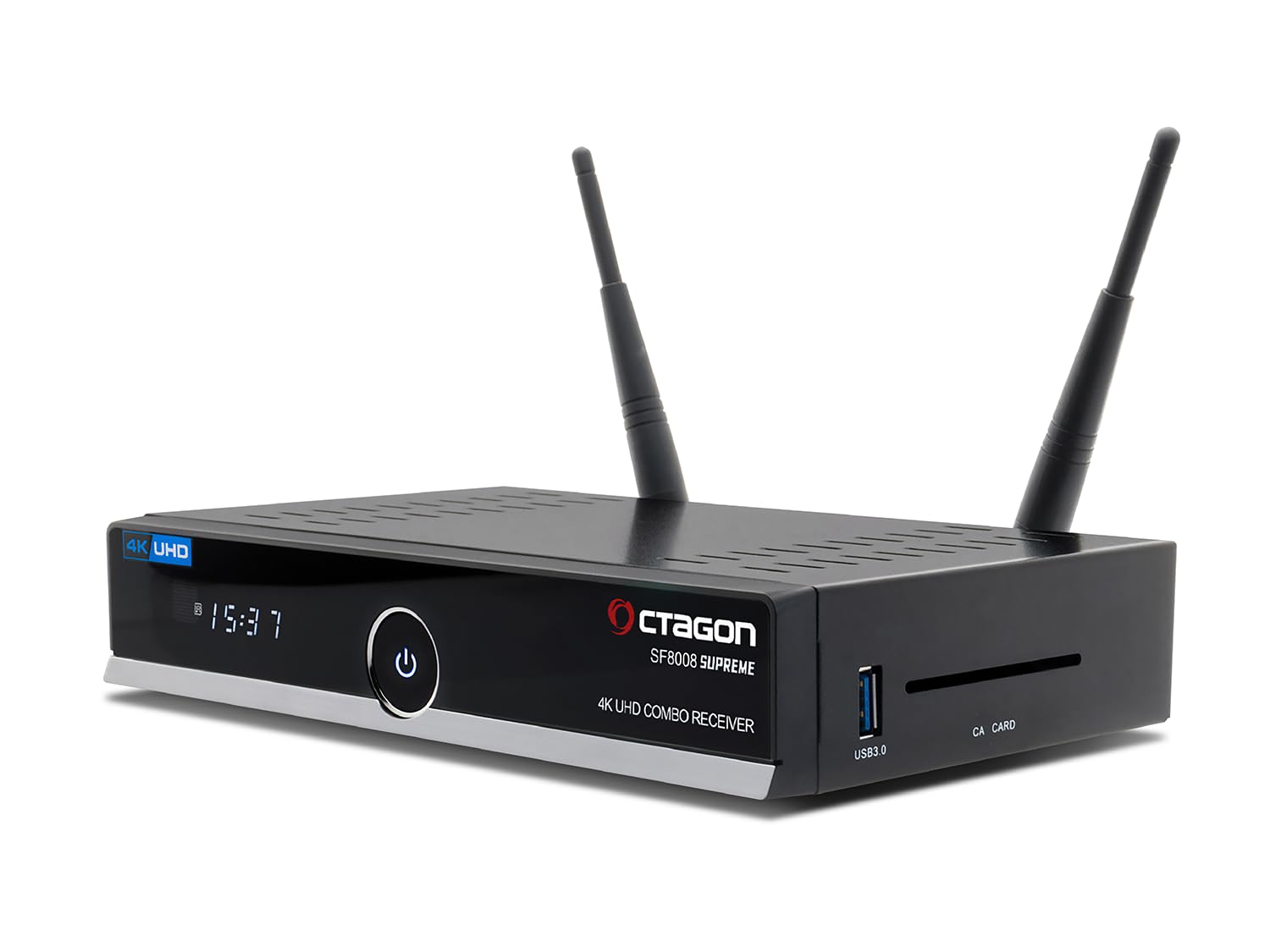 Octagon SF8008 V3 Supreme 4K Twin Sat-Receiver (2X DVB-S2X MS) mit 1 TB SSD