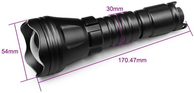 Flash Deals - 60% OFF WINDFIRE New Zoomable Red Hunting Light LED Dimmable Hunting Flashlight Rechargeable with Intensity Control Rheostat Switch, Tactical Night Hunting Light for Coyote, Hog, Foxes, Predator Buy 1 get 1 WINDFIRE New Zoomable Red Hunting Light LED Dimmable Hunting Flashlight Rechargeable with Intensity Control Rheostat Switch, Tactical Night Hunting Light for Coyote, Hog, Foxes, Predator