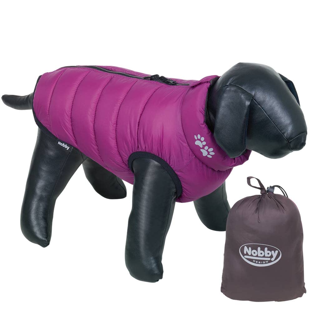 Nobby Light Dog Coat Purple Brown 20 cm Pack of 1
