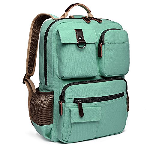 Camtop 6024 School Backpack Vintage Canvas Laptop Backpacks Men Women Rucksack Bookbags Travel  thumb #7