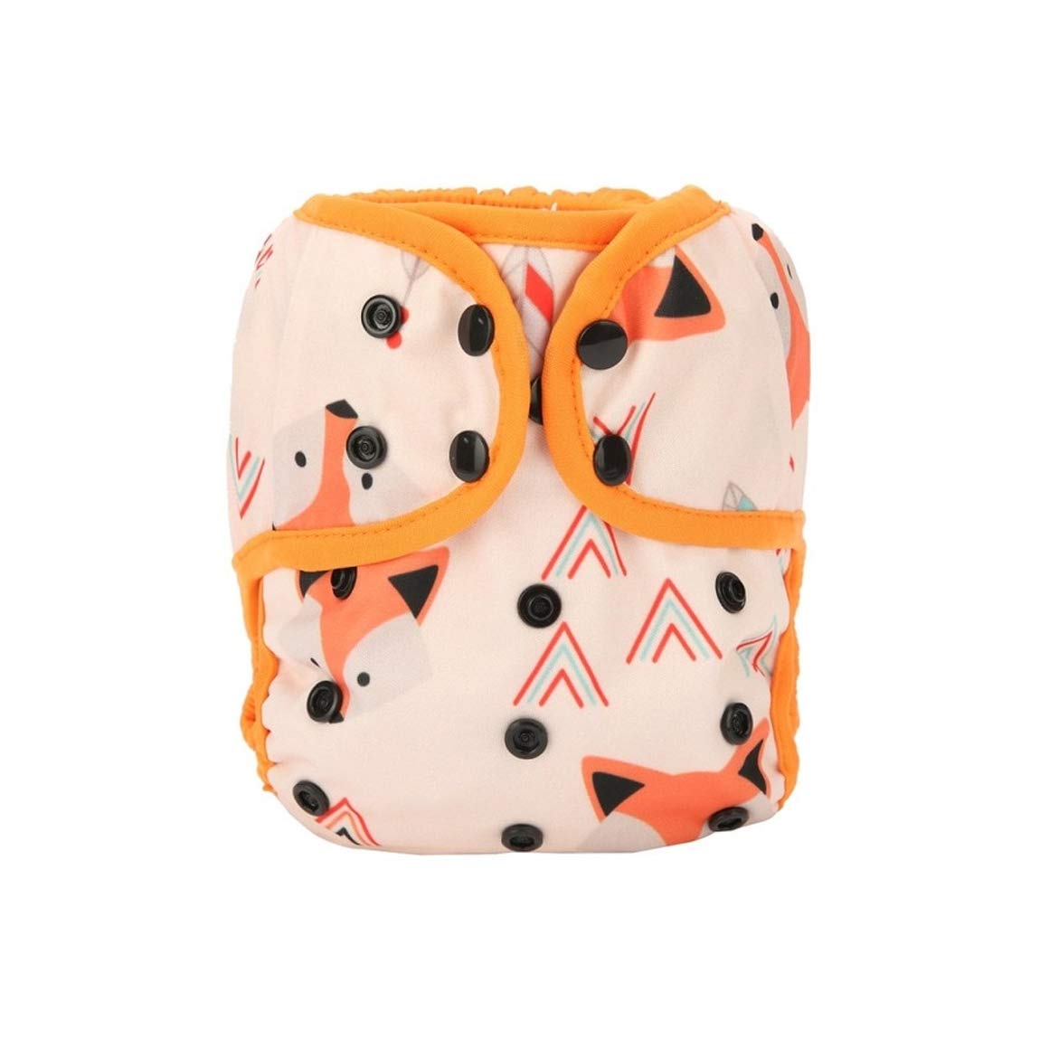 nema nm Nema Baby Cloth Double Gusset Diaper Cover-One Size-Orange-picture-10