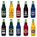 Avery Barn 10pc Mixed Design Camp Theme Neoprene Zipper Sleeve Insulated Beer Bottle Covers - Set 1: Great Outdoors