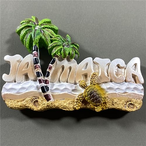 Imán Decorativo Jamaica Creative Letters 3D miniatura 2