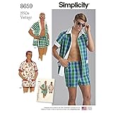 Simplicity Vintage MEN & BOYS, A (A (XS-S-M-L-XL)