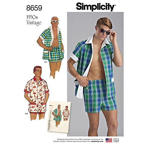 Simplicity Vintage MEN & BOYS, A (A (XS-S-M-L-XL)
