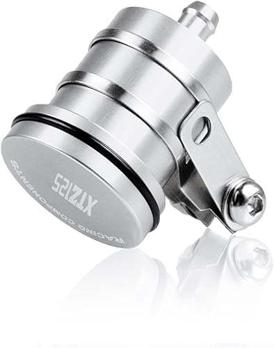 Miniatura 10 de DOLOX Vaso de aceite para Yamaha XTZ125 XTZ 125 2014 2015 2016 2017 2018 2019 2020 Depósito de líquido de frenos de motocicleta Depósito de líquido