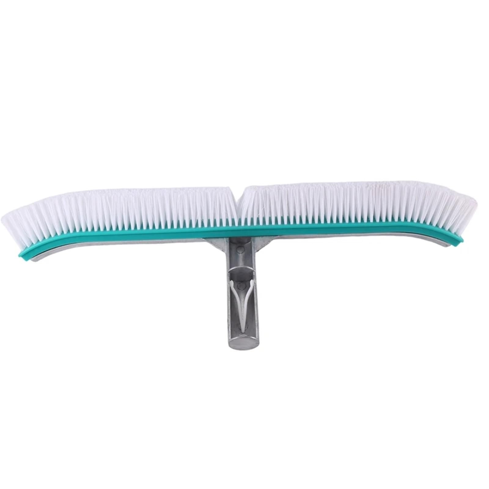Red de Malla for Piscinas Poco Profundas con recogedor de Hojas, Mango telescópico y Cepillo de fregado de 45 cm for Limpiar residuos de la Pared. para Piscina,Estanque