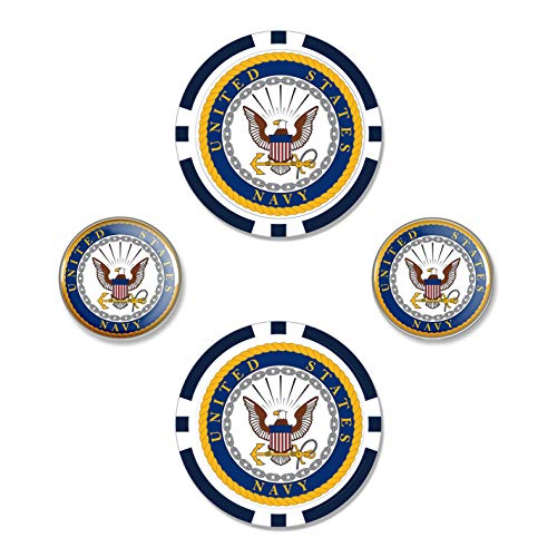 Team Effort T0569119 Ball Marker Set Military Navy cover