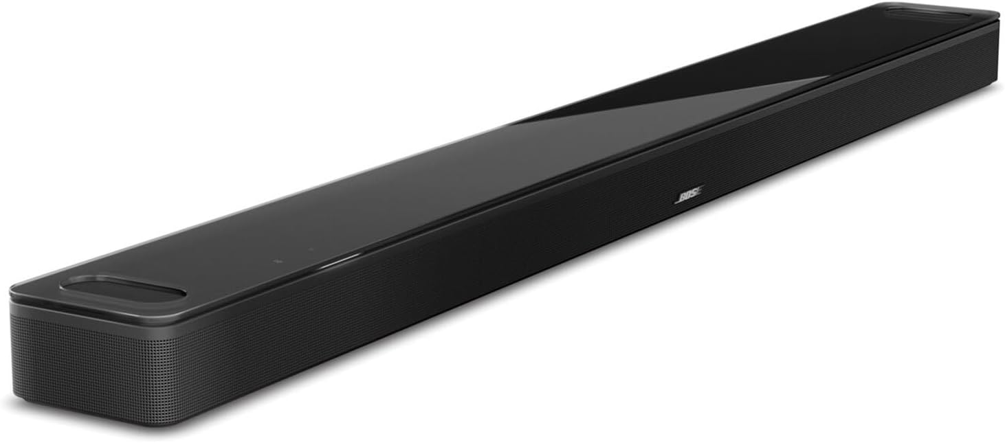 Bose Smart Ultra Soundbar with Dolby Atmos Plus, Alexa and Google Voice Control, TV Surround Sound System, Black