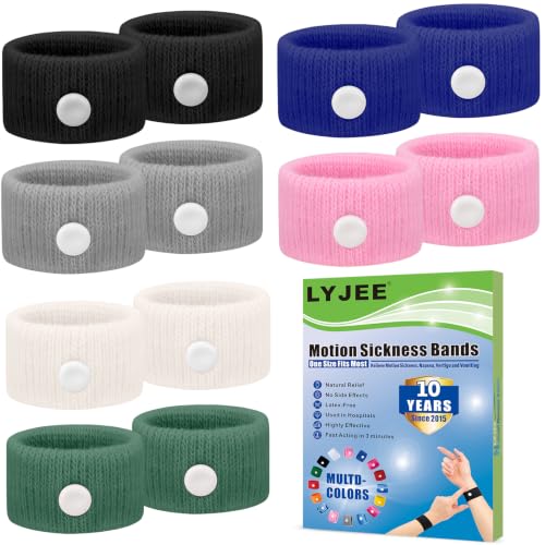 Image of Motion Sickness Bracelets Anti Nausea Wristbands for Adult and Kids