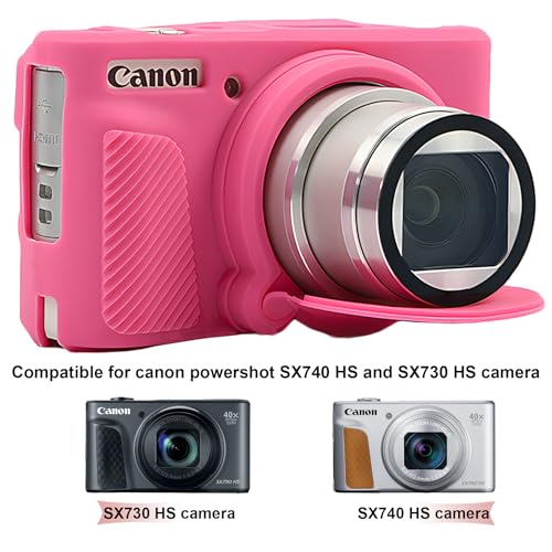 Funda de silicona para cámara Canon PowerShot SX740 / SX730 miniatura 2