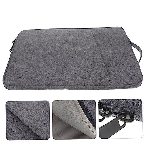 Funda para laptop TEHAUX en poliéster gris miniatura 4