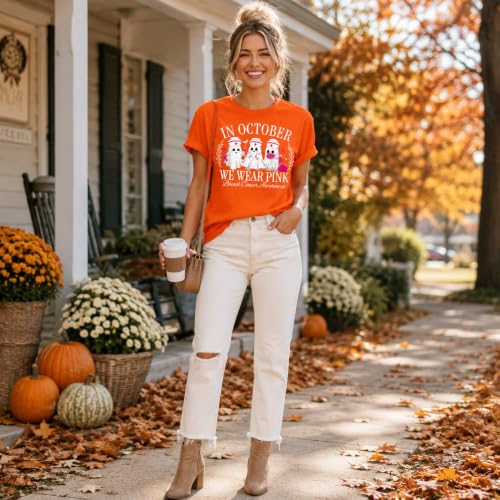 Women’s Halloween Nurse Shirt Cute Spooky Graphic Nurse Tee — view 4