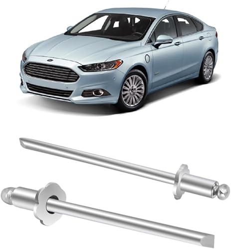 Miniatura 2 de WIKKIB 2 piezas NOS Dash Rosette Remache acero inoxidable para AMC Ford GM y más autos