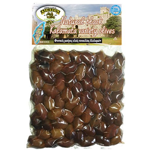 griechische Kalamata-Oliven mit Stein naturell vakuumverpackt 250 g Cover