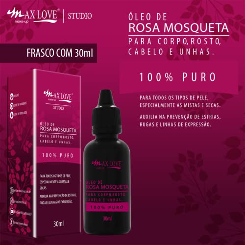 Max Love Óleo De Rosa Mosqueta Puro 30Ml