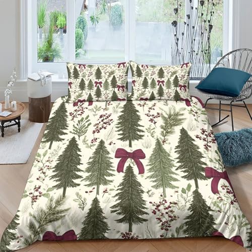 Parure de lit microfibre Noël pour des nuits de couple cocooning