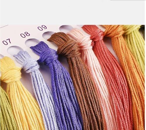 Image of Stamped Cross Stitch Kits, Full Range of Embroidery Starter Needle tip Kits, Cross Stitch Stamped Pattern, 11CT Pre-Printed Fabric DIY Handmade by Adults Gift, 16x20 inches - Colorful Octopus Pattern