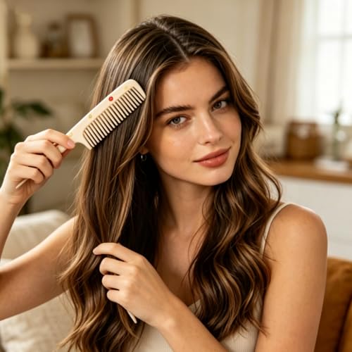 Set de 10 Peines de Plástico para Cabello Grueso miniatura 7