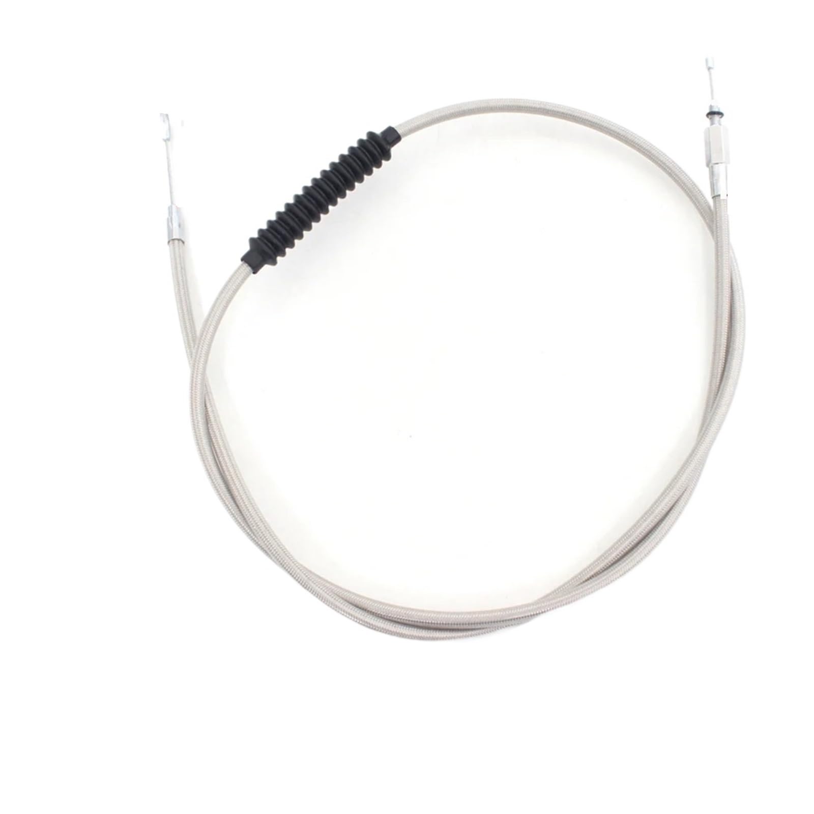 Linka Sprzęgła Pasuje do Sportster 1200 XL1200C XL1200V 160CM/63 "srebrny motocykl pleciony kabel sprzęgła przewód sterowania ręcznego kabli motocyklowych
