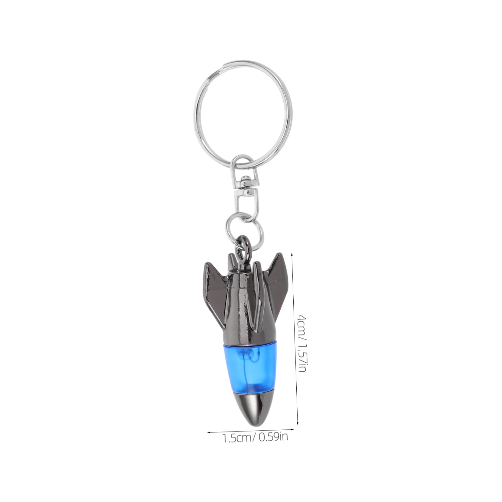 MUCKLILY Quick Static Discharge Car Keychain Anti-static Tool Plastic for Vehicle Doors