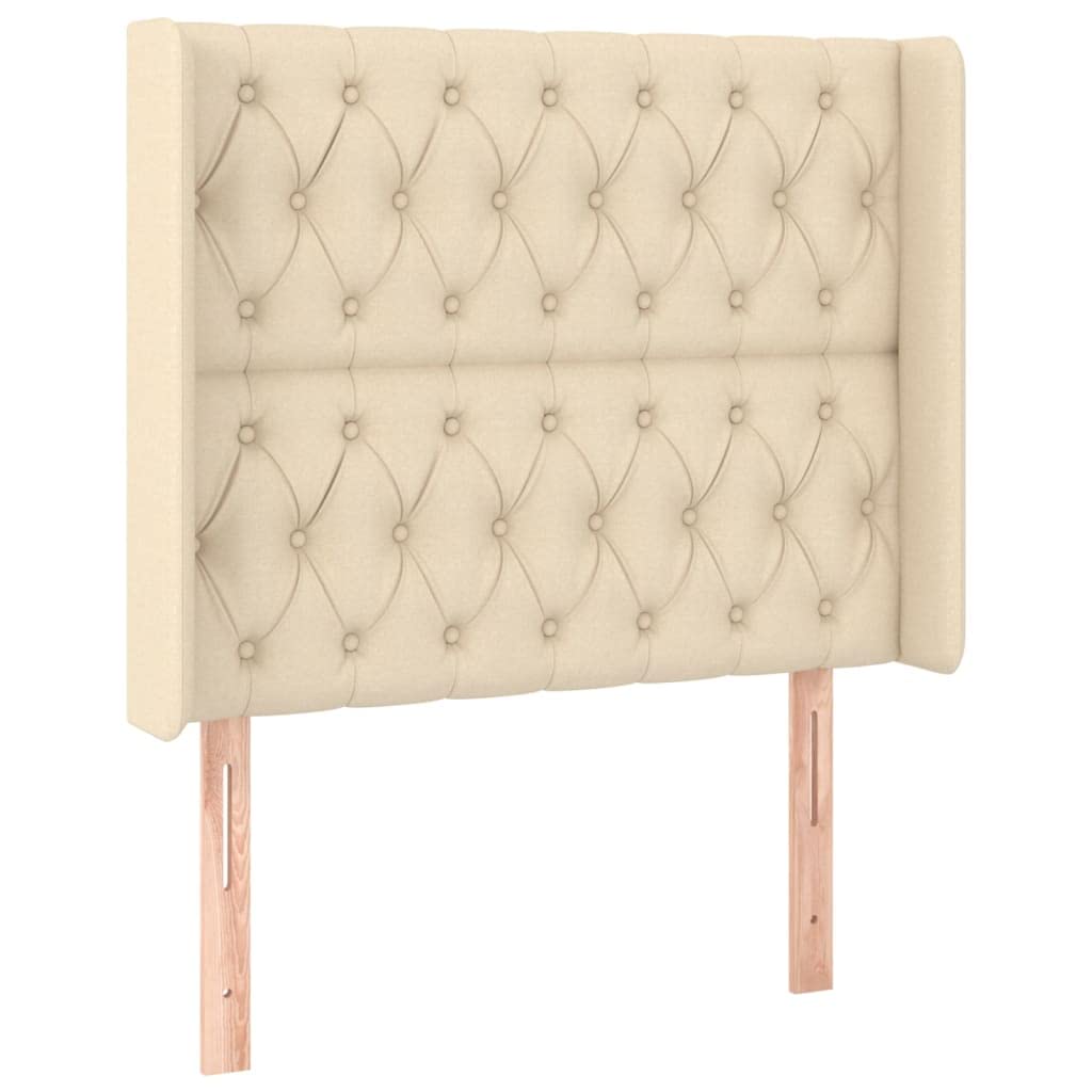 Cabecero de cama LED 103 x 16 x 118/128 cm, regulable en altura, transpirable, colorido y moderno
