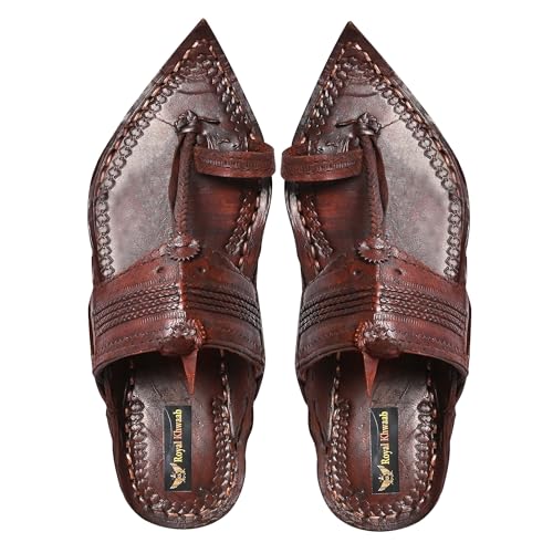 Image of Kolhapuri Chappal for Men| Kolhapuri Slippers for Men| kolapuri chapal Men| Leather Slippers for Men| Leather Chappal for Men-CS-AB-Parent A13