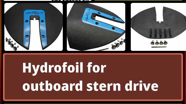 Amazon.com : UANOFCN FO2003 Whale Tail Hydrofoil Stabilizer