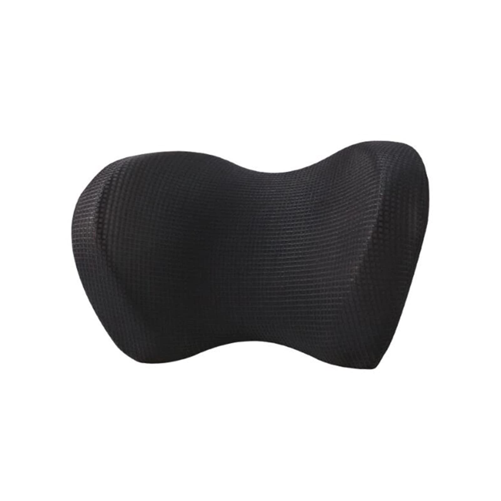 Reposacabezas del Coche Almohada para el Cuello para Silla de Asiento en Espuma de Memoria automática Cojín de algodón Cubierta de Tela Reposacabezas Suave Soporte de Oficina de Viaje (Colo