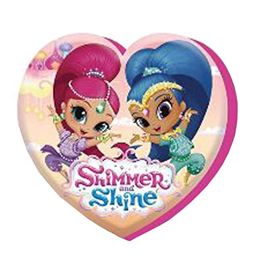 Kid Licensing Cojin con Forma 40 Cm Velour Shimmer and Shine - Cojines