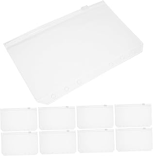 VILLCASE 12Pçs Clipes De Fichário De Uso Diário Bolso De Fichário Inserção De Orçamento Multiuso Inserção De Orçamento De Uso Diário Inserção De Fichário De Orçamento Bolso De