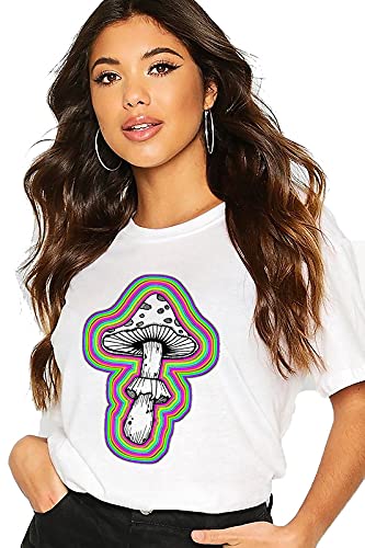 VLAM Baggy Fit Streetwear Colorful Trendy Design Women Tshirt | Girls and Women Top