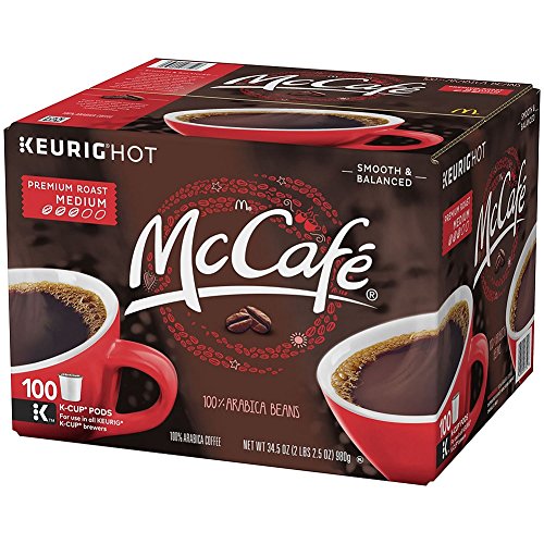 Image of McCafe Premium Medium Roast K-Cup Coffee Pods (100 Pods)