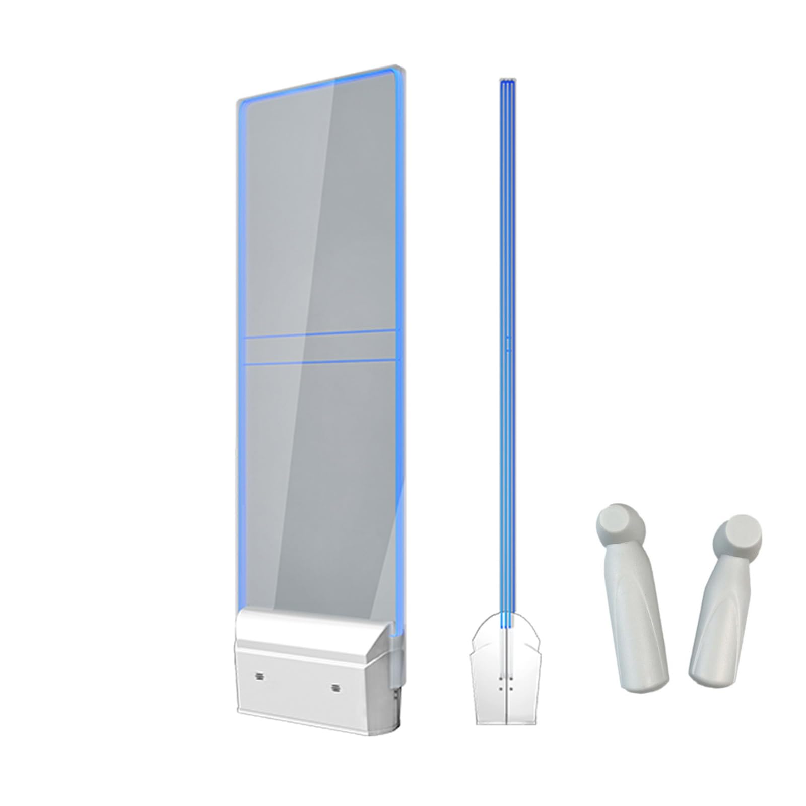 Détecteur D'équipement Antivol pour Vente Au Détail, Système de Sécurité EAS RF 58 khz, Tour D'étiquettes de Sécurité pour Magasins de Vêtements et Supermarchés