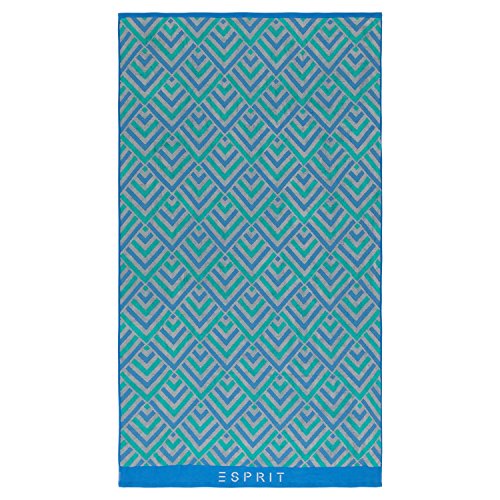 Preisvergleich Produktbild ESPRIT Strandtuch Zora Blue 100x180 cm 100x180 cm