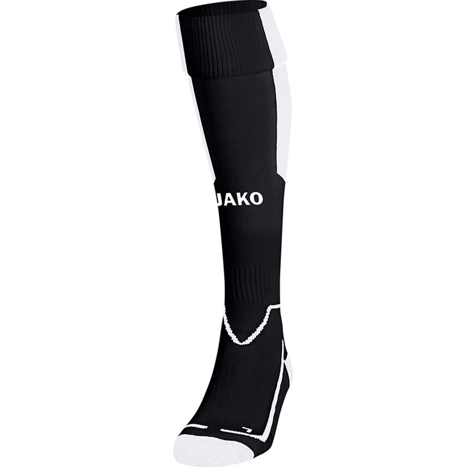 JAKO Lazio Socks Unisex Socks - Black-and-White, 4 (39-42)