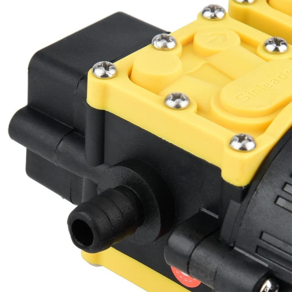 Pompe idrauliche, Parti e Accessori Pompa Acqua elettrica 12V 7A 10L/min Pompa a Getto d'Acqua agricola ad Alta Pressione Dual Core Power Spruzzatore Elettrico agricolo